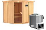 KARIBU Systemsauna Jarin, Fichtenholz 68mm, Eckeinstieg, ca. 3,4m² 2 18416-16.jpg