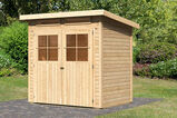KARIBU Gartenhaus Glücksburg 2, Fichtenholz 19 mm, Pultdach 3 17848-1.jpg