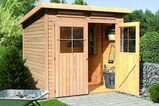 KARIBU Gartenhaus Glücksburg 2, Fichtenholz 19 mm, Pultdach 1 17848-1.jpg