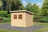 KARIBU Gartenhaus Glücksburg 4, Fichtenholz 19 mm, Pultdach 2 17850-1.jpg