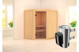 KARIBU Systemsauna Tonja, Fichtenholz 68mm, Eckeinstieg, ca. 2,3m² 1 18458-26.jpg