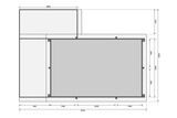 KARIBU Pool 44 mm, naturbelassen, Fichtenholz, 309x486x124 cm, Gr. 3, Terrasse + Seite ca. 350 cm 30526-3 08.jpg