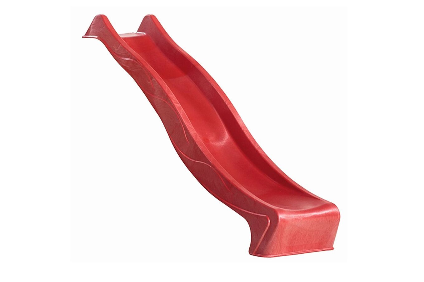 KARIBU Anna Spielturm, naturbelassen, nordische Fichte, 107x107x270cm, mit Rutsche rot 30405-2 02.jpg
