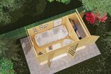 KARIBU Gartenhaus Retola 5, Fichtenholz 19 mm, inkl. Anbauschrank 2 18002-1.jpg