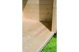 KARIBU Skrollan 1 Saunahaus, terragrau, Fichte, 336 x 196 x 195 cm, Fronteinstieg, mit moderner Tür SET mit Fenster, Ofen 9 kW ext. Strg. Easy 30941-2 13.jpg