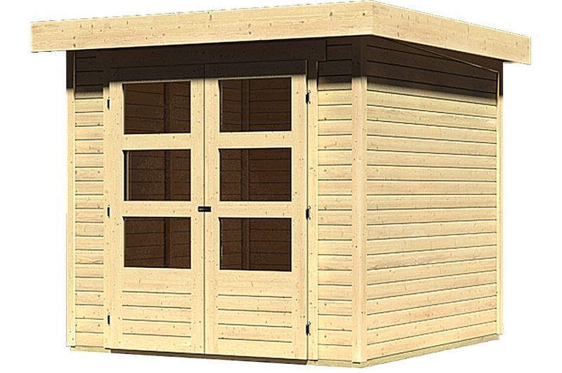 KARIBU Gartenhaus Askola 2, Fichtenholz 19 mm, Pultdach 1 17990-1.jpg