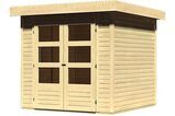 KARIBU Gartenhaus Askola 2, Fichtenholz 19 mm, Pultdach 1 17990-1.jpg