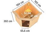 KARIBU Systemsauna Tonja, Fichtenholz 68mm, Eckeinstieg, ca. 2,3m² 3 18458-21.jpg