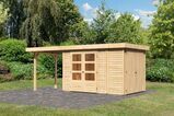 KARIBU Gartenhaus Retola 3, Fichtenholz 19 mm, inkl. Anbauschrank 2 18000-3.jpg