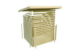 KARIBU Skrollan 1 Saunahaus, terragrau, Fichte, 336 x 196 x 195 cm, Fronteinstieg, mit moderner Tür SET mit Fenster, Ofen 9 kW ext. Strg. Easy 30941-2 17.jpg