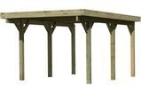 KARIBU Einzelcarport Classic, Kiefer-Massivholz, kesseldruckimprägniert 1 17966-1.jpg
