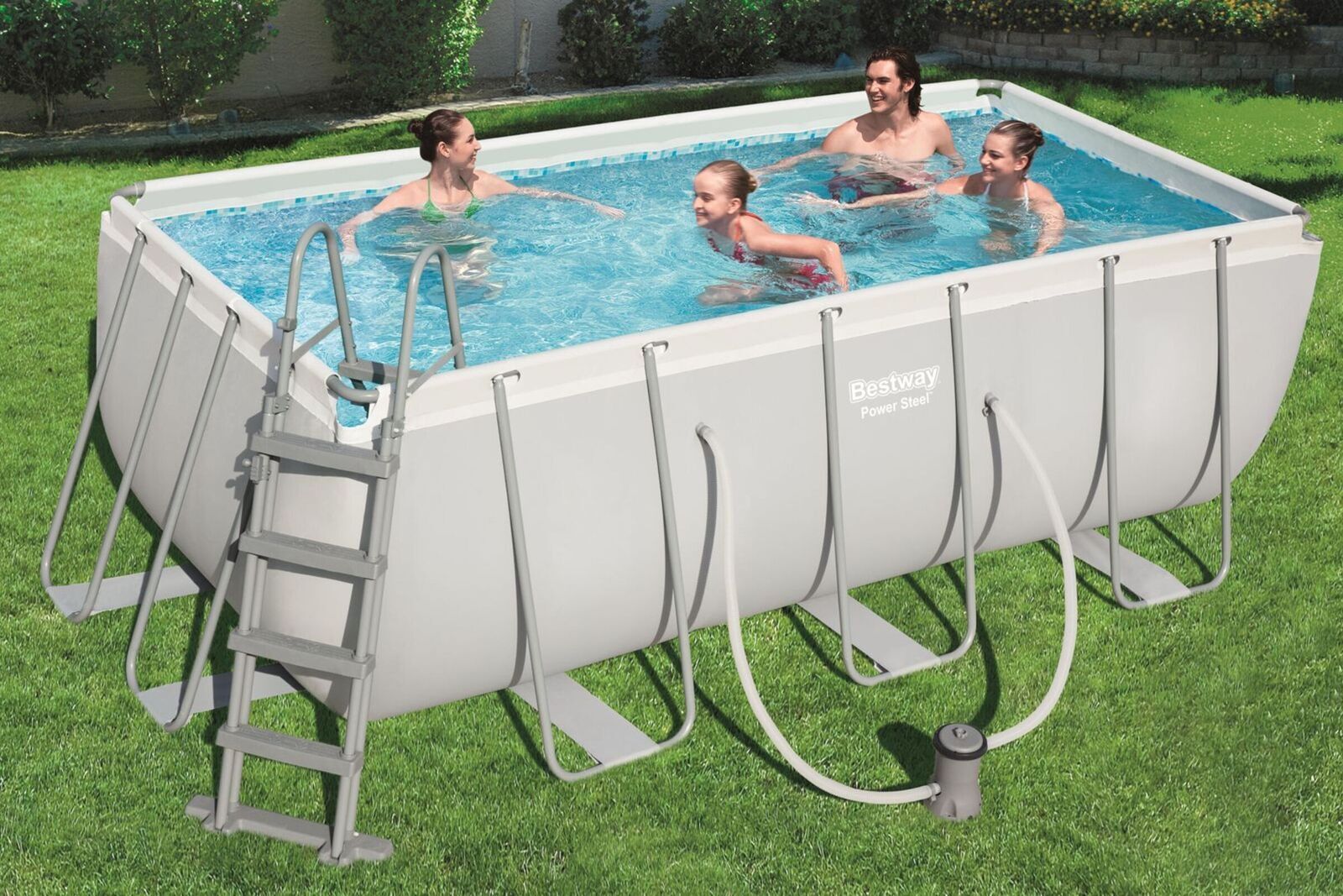 BESTWAY Power Steel Pool mit Gestell jetzt kaufen!