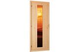 KARIBU Benin Energiespar-Sauna, naturbelassen, Fichte, 210x165x202 cm, mit Kranz und 3,6 kW Bio-Ofen ext. Steuerung 31390-4 11.jpg