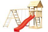 KARIBU Spielturm Lotti, Fichtenholz 18 mm, naturbelassen 1 17783-15.jpg