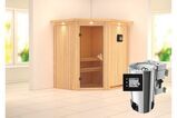 KARIBU Systemsauna Tonja, Fichtenholz 68mm, Eckeinstieg, ca. 2,3m² 1 18458-16.jpg