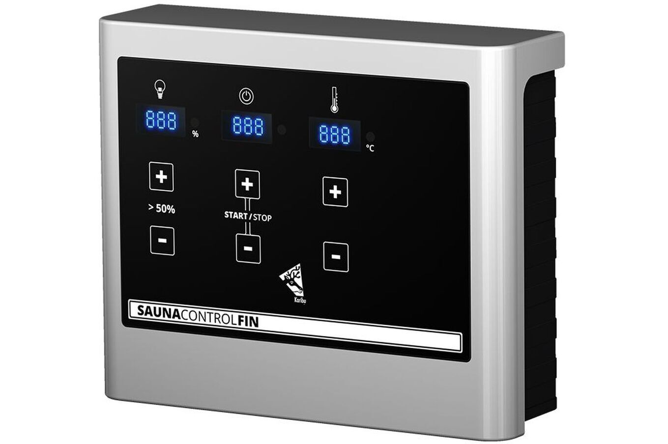 KARIBU Sauna Ainur, Fichtenholz 68 mm, Eckeinstieg, ca. 3,7m² 7 20264-7.jpg