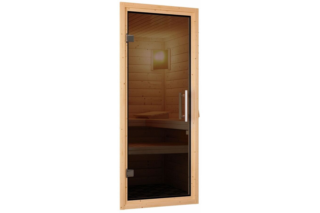 KARIBU Systemsauna Jarin, Fichtenholz 68mm, Eckeinstieg, ca. 3,4m² 7 18416-24.jpg
