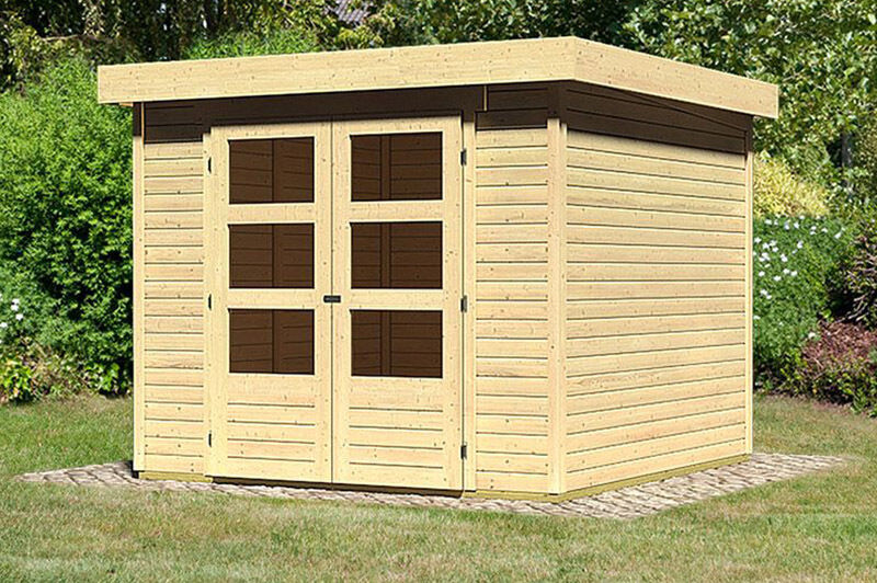 KARIBU Gartenhaus Askola 3,5, Fichtenholz 19 mm, Flachdach 2 17992-1.jpg