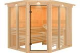 KARIBU Sauna Ainur, Fichtenholz 68 mm, Eckeinstieg, ca. 3,7m² 2 20264-5.jpg