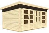 KARIBU Gartenhaus Schönbuch, Fichtenholz 38 mm, naturbelassen 2 18040-2.jpg