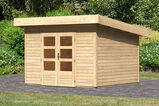 KARIBU Gartenhaus Northeim 3, Fichtenholz 38 mm, Pultdach 2 18026-1.jpg