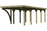 KARIBU Einzelcarport Classic, Kiefer-Massivholz, kesseldruckimprägniert 1 17966-8.jpg