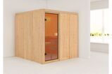 KARIBU Sauna Oulu, Fichtenholz 68 mm, Fronteinstieg, ca. 3,2m² 3 20242-1.jpg
