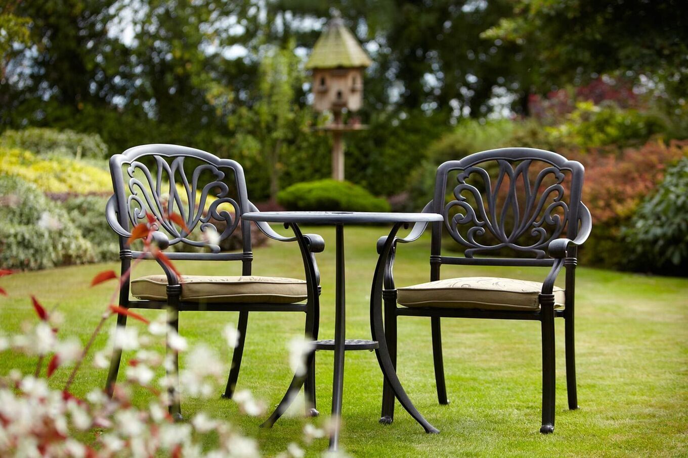 HARTMAN Amalfi Diningsessel bronze AluGuss Gartenmoebel.de