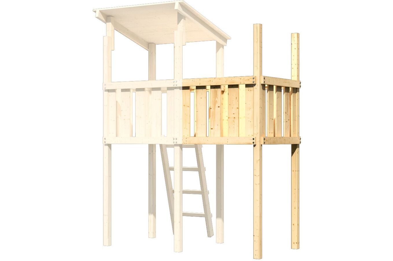 KARIBU Spielhaus Frieda, Fichtenholz ca. 18 mm, Satteldach 6 19403-6.jpg