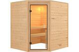 KARIBU Sauna Elea, Fichtenholz 38 mm, Eckeinstieg, ca. 2,7m² 2 20228-1.jpg