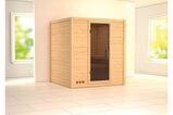KARIBU Massivholzsauna Mojave, Fichtenholz 40mm, Fronteinstieg, ca. 3,6m² 1 18441-17.jpg