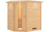 KARIBU Sauna Svea, Fichtenholz 38 mm, Eckeinstieg, ca. 2,6m² 1 20216-5.jpg