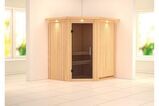 KARIBU Systemsauna Tonja, Fichtenholz 68mm, Eckeinstieg, ca. 2,3m² 1 18458-21.jpg