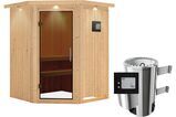 KARIBU Systemsauna Nanja, Fichtenholz 68mm, Eckeinstieg, ca. 2m² 2 18456-23.jpg