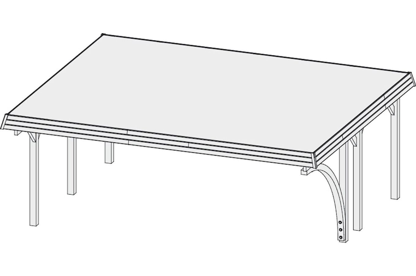 KARIBU Doppelcarport Classic, Kiefer-Massivholz, kesseldruckimprägniert 3 17965-5.jpg