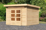 KARIBU Gartenhaus Kandern 6, Fichtenholz 28 mm, Flachdach 3 18010-1.jpg