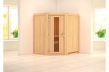 KARIBU Systemsauna Tonja, Fichtenholz 68mm, Eckeinstieg, ca. 2,3m² 1 18458-1.jpg