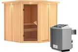 KARIBU Systemsauna Jarin, Fichtenholz 68mm, Eckeinstieg, ca. 3,4m² 2 18416-14.jpg
