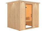 KARIBU Systemsauna Daria, Fichtenholz 68mm, Fronteinstieg, ca. 3,3m² 3 18462-29.jpg