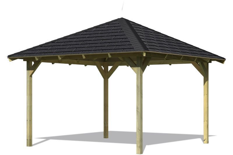 KARIBU Pavillon Granada, Massivholz, kesseldruckimprägniert 2 17902-2.jpg
