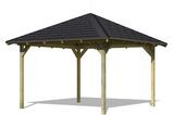 KARIBU Pavillon Granada, Massivholz, kesseldruckimprägniert 2 17902-2.jpg