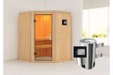 KARIBU Systemsauna Nanja, Fichtenholz 68mm, Eckeinstieg, ca. 2m² 1 18456-11.jpg