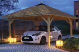 KARIBU Carport-Pavillon Kirn, Kiefer-Massivholz 1 17969-1.jpg