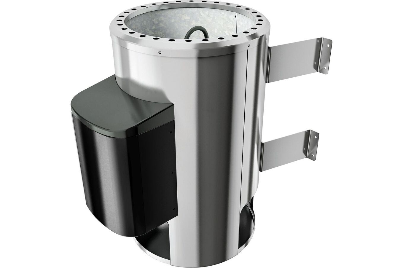 KARIBU Systemsauna Nanja, Fichtenholz 68mm, Eckeinstieg, ca. 2m² 7 18456-11.jpg