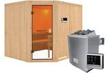 KARIBU Sauna Horna, Fichtenholz 68 mm, Eckeinstieg, ca. 4,2m² 2 20245-3.jpg