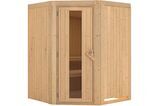 KARIBU Systemsauna Nanja, Fichtenholz 68mm, Eckeinstieg, ca. 2m² 2 18456-1.jpg