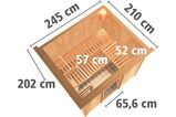 KARIBU Systemsauna Gobin, Fichtenholz 68mm, Fronteinstieg, ca. 4,5m² 3 18417-16.jpg