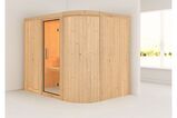 KARIBU Systemsauna Titania 4, Fichtenholz 68mm, Fronteinstieg, ca. 3,9m² 2 18427-13.jpg