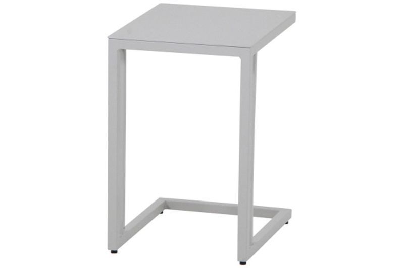 SIENA GARDEN Ramo Beistelltisch, Aluminium, 36x43 cm 19615-2  1 78152b4292a3dfd13637dcccf1ed6e694ca3a350