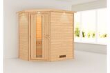 KARIBU Sauna Svea, Fichtenholz 38 mm, Eckeinstieg, ca. 2,6m² 2 20216-5.jpg